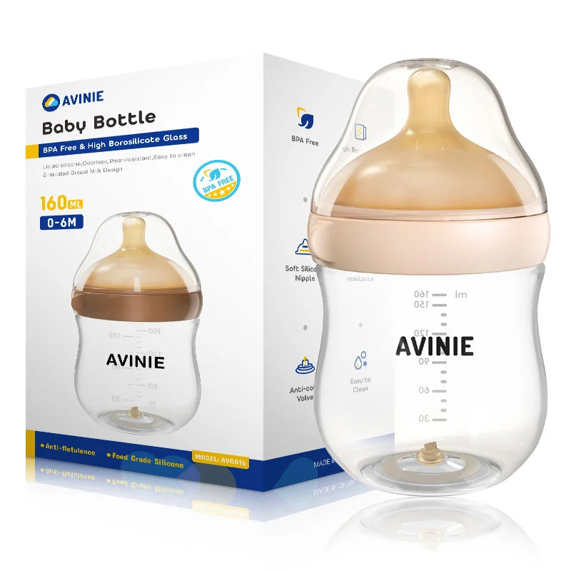 Anti-Colic Baby Bottle™ with Bottom Air Return – AVINIE