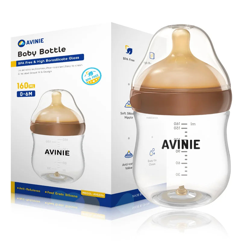 Anti-Colic Baby Bottle™ with Bottom Air Return – AVINIE